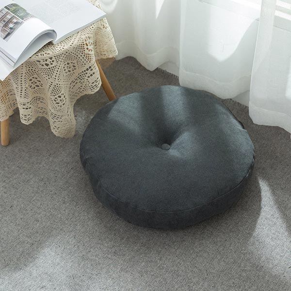 Coussin de Sol Rond Japonais