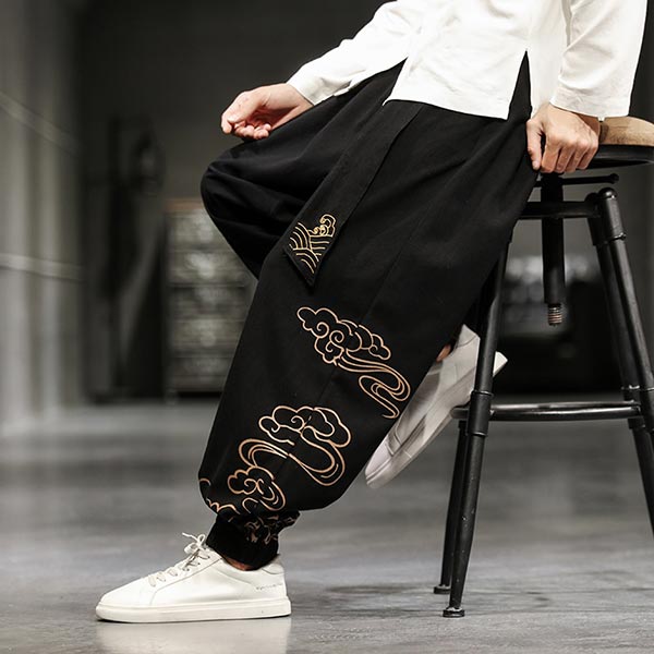 Pantalon Homme Style Japonais