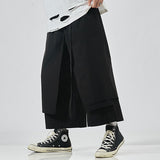 Pantalon japonais large noir