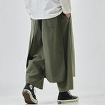 Pantalon japonais large pas cher
