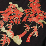 T-shirt geisha japonaise et fleurs de cerisier
