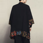 Veste longue style kimono