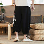 Pantalon motif japonais