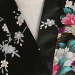 Peignoir kimono femme noir