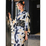 Acheter Kimono femme japonais fleurs de cerisier