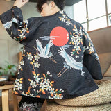 Acheter Veste kimono japonais homme grue