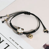 Bracelet porte bonheur japonais noir