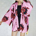 Cardigan kimono japonais femme