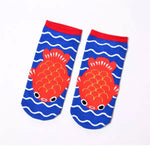 chaussettes-japonaises-femme-poisson-rouge