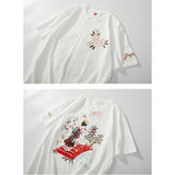 T-shirt japonais femme geisha