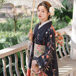 Femme kimono japonais pas cher