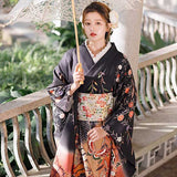 Femme kimono japonais