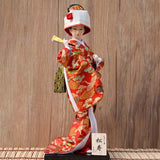 Figurine japonaise geisha traditionnelle