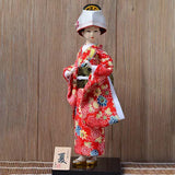 Figurine japonaise geisha traditionnelle 3
