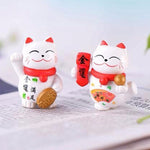 Figurines chats japonais 