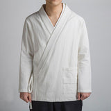 Haori traditionnel blanc