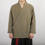 Haori traditionnel camel 