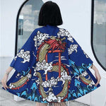 Kimono cardigan dragon femme