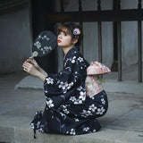 Kimono femme long japonais pas cher