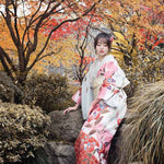 Kimono femme traditionnel vintage japonais