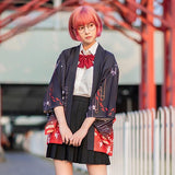 Kimono femme veste style japonais
