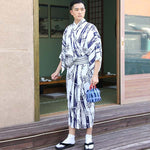 Kimono homme japonais motif bambou pas cher