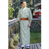 Kimono homme japonais vintage avec obi