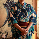 Kimono homme traditionnel avec motifs 