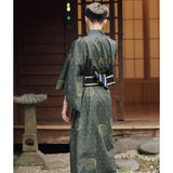 Kimono homme traditionnel japonais avec obi