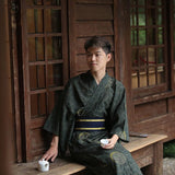 Kimono homme traditionnel japonais