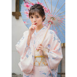 Kimono japonais fleuri pas cher