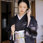 Kimono japonais noir