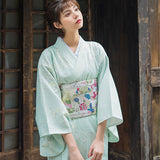 Kimono japonais pour femme blanc