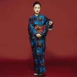 Kimono japonais traditionnel pour femme
