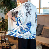 Kimono vague blanc