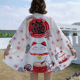 Kimono veste femme blanc