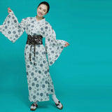 Kimono femme motifs japonais