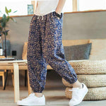 Pantalon japonais large sarouel