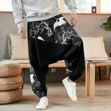 Pantalon large japonais pour homme