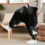 Pantalon large japonais