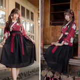 Robe japonais courte pour femme