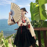 Robe japonaise femme courte