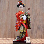 Statue geisha figurine japonaise