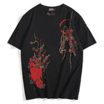 T-shirt dragon japonais et cerisier 