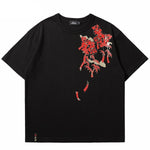 T-shirt geisha fleurs de cerisier 
