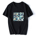 T-shirt la grande vague de Kanagawa model 11