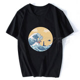 T-shirt la grande vague de Kanagawa model 12