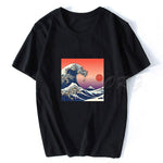 T-shirt la grande vague de Kanagawa model 5