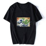 T-shirt la grande vague de Kanagawa model 6