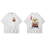 T-shirt Shiba Inu japonais blanc
